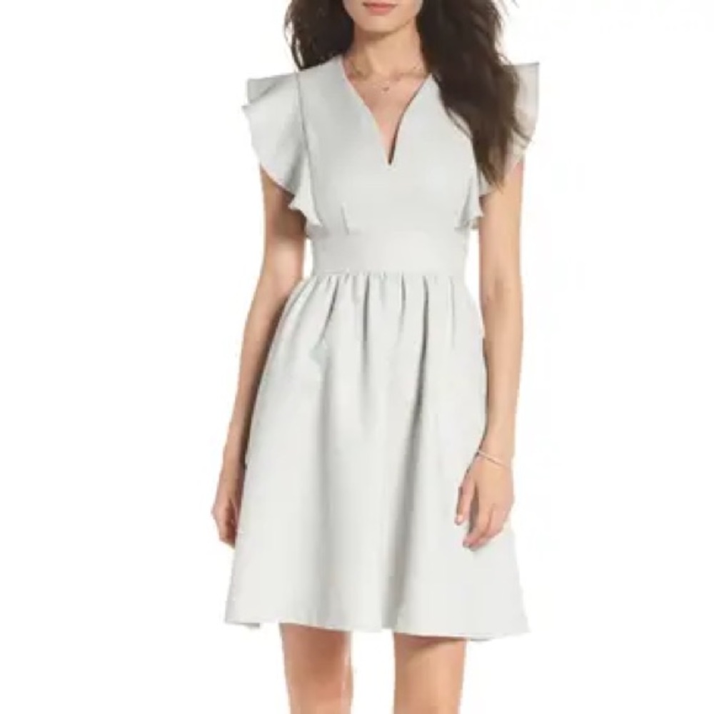 1901 Ruffle Sleeve Dress